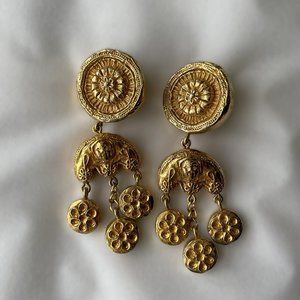 Christian Lacroix Couture Vintage Earrings
